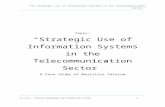 “The Strategic use of Information Systems in the ... Web view“The Strategic use of Information Systems in the Telecommunication Sector ... “The Strategic use of Information Systems