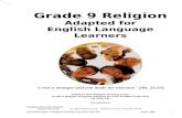 Grade 9 Religion - Wikispacesdpcdsb-ell.wikispaces.com/file/view/Grade+9+-+ELL+R…  · Web viewGrade 9 Religion Program Adapted ... students will complete a chart identifying the