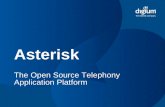Asterisk - Ingate Systems - SIP Trunking... · Asterisk the IVR Application Server: Create custom voice response applications using either DTMF or speech input. Integrate behind a