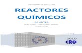 UNIVERSITAT DE BARCELONA REACTORES QUÍMICOSdiposit.ub.edu/dspace/bitstream/2445/12703/1/APUNTS DE REACTORS... · Reactor continúo de mezcla perfecta. Ecuación de diseño. Régimen