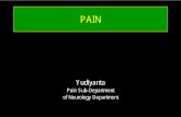 Pain Sub-Department of Neurology Department · PDF fileDiagnosis yang paling mungkin? A. Fraktur vertebra lumbal 4-5 B. Spondilolistesis vertebra lumbal 4-5 C. Hernia Nukleus Pulposus