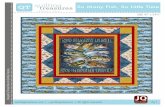 SIZE 47 x 54½ - Quilting Treasures Many Fish... · Designed by Theresa Romeo for Quilting Treasures. SIZE 47" x 54½" So Many Fish, So Little Time. Pg 1. quiltingtreasures.com |