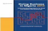 Doing Business in Nigeria  · PDF fileDoing Business in Nigeria 2014 Comparing Business Regulations for Domestic Firms in 35 States and Abuja, FCT with 188 other Economies