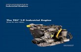 The TDI 1.9 Industrial Engine - Rhea MP - Рея МПrheamp.bg/pdfs/VW-Dvigatel-TDI1.9.pdf · The TDI® 1.9 Industrial Engine Very high power density, minimum running costs thanks