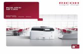 Ricoh Aficio MP C305 - Photofax Office Systems brochure.pdf · Streamline operations and improve workflow in small offices and workgroups Flow from One Job to the Next The Ricoh Aficio