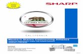 Western States Contracting Alliance - California · PDF fileWestern States Contracting Alliance – Contract # 7-09-36-04 . Ordering Address: Sharp Electronics Corporation . c/o Local
