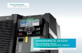 SINAMICS G120 -  · PDF fileusa.siemens.com/sinamics-g120 SINAMICS G120 The modular drive: space-saving, safe and rugged