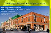 Challenger Diversified Property Group (ASX: CDI) · PDF fileChallenger Diversified Property Group (“Group”). ... New major brands Topshop, Urban by Target and Nando’s now open