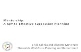 Mentorship: A Key to Effective Succession Planning · PDF fileA Key to Effective Succession Planning . ... gaps in skills and abilities identified by each analyst. ... PowerPoint Presentation