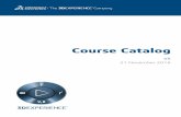 Course Catalog · PDF fileTubing Diagrams (TUD) 42 CATIA Infrastructure V5 43 CATIA V5 Automation (VBA) 44 V5 Administration (ADM) 45 ... CATIA V5 Foundations for Aerospace Part Reviewers