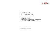 Oracle Products - Oracle Help Center · PDF fileOracle Products Supported Configurations: Oracle Enterprise Linux Document Revised: August 2008