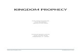 KINGDOM PROPHECY - Seminole Baptist Web viewKINGDOM PROPHECY. Forty Daily ... with a great fanfare of music and singing. ... the events that take place when these bowls are poured