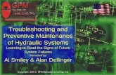 Troubleshooting and Preventive Maintenance of · PDF file• Electric motor RPM too high. ... Troubleshooting and Preventive Maintenance of Hydraulic Systems Learning to Read the Signs