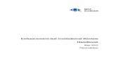 Enhancement-led Institutional Review · PDF fileEnhancement-led Institutional Review: Handbook Third edition 4 benchmark statements and the higher education qualifications framework