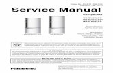 Order No. PHAT110901CE Service Manual - Panasonic Service Manual.pdf · Service Manual Refrigerator NR-BY552XS NR-BY552XW ... NR-BY552 / NR-BY602 ... MANUAL DEFROST Hold down QUICK