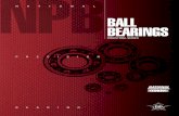 Ball Bearings - Industrial Series - National Precision Bearing Ball Bearing Catalog.pdf · INDUSTRIAL SERIES National Precision Bearing 8152 - 304TH Avenue SE PO Box 613 Preston,