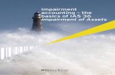 Impairment accounting – the basics of IAS 36 Impairment · PDF fileA VIU calculation includes: ... Impairment accounting — the basics of IAS 36 Impairment of Assets 4 When measuring