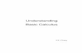 Understanding Basic Calculus - Nagoya Universityrichard/teaching/f2015/BasicCalculus.pdf · i Preface This book is a revised and expanded version of the lecture notes for Basic Calculus