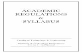 ACADEMIC REGULATIONS SYLLABUS - charusat.ac.in year_syllabus_BTech CE...ACADEMIC REGULATIONS & SYLLABUS ... Physiotherapy and Nursing, ... members in their respective course outlines