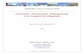 Alternative Stormwater Management: Low Impact Development Approach.pdf · PDHonline Course C160 (10 PDH) Alternative Stormwater Management: Low Impact Development 2012 Instructor: