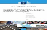 European Union Location Framework Guidelines for …publications.jrc.ec.europa.eu/repository/bitstream/JRC100712/lb-na... · Location Framework - Guidelines for public procurement