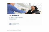 E-Verify User Manual for Employers · PDF fileAdd New Hiring Site(s) ... E-Verify User Manual for Employers ... E-Verify is an internet-based system that implements the requirements