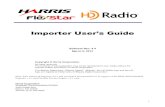 Importer User’s Guide - Gates Harris Historygates-harris-history.com/manuals/fm/8882618002.pdf · 7 4 SPS Streaming Client 4.1 Installation The SPS Streaming Client is installed