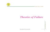 theories of failure - iMechanicaimechanica.org/files/theories of failure.pdf · Theories of failure rd_mech@yahoo.co.in Ramadas Chennamsetti 13 Max. principal stress theory ... Distortional
