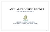ANNUAL PROGRESS REPORT - KVK, Indorekvkindore.in/apr.pdf · ANNUAL PROGRESS REPORT ... (Dairy/ Sheep and Goat/Poultry/ Duckery/ Piggery etc.) ... Naharkheda, Bachhoda, Baroda Doulat,