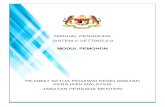 MANUAL PENGGUNA SISTEM e-VETTING 2 Pengguna... · manual pengguna sistem e-vetting 2.0 modul pemohon pejabat ketua pegawai keselamatan kerajaan malaysia jabatan perdana menteri