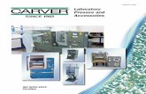 Bulletin 1016C Laboratory Presses and SINCE 1912 · PDF fileBulletin 1016C Laboratory Presses and SINCE 1912 Accessories ... safety shield is open Full Touch Screen Interface ... Platen