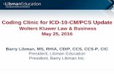Coding Clinic for ICD-10-CM/PCS · PDF fileCoordination & Maintenance March 9 & 10 2016 Session recordings on Youtube CMS FY 2017 - 3651 new PCS codes 487 revised code titles NCHS