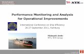 Performance Monitoring and Analysis for Operational ... · PDF file“Performance Monitoring and Analysis for Operational ... “Performance Monitoring and Analysis for ... Comparison