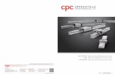ARC/HRC/ERC Standard 4-Row Ball Bearing Linear Guide … Catalog(EN).pdf · ARC/HRC/ERC Standard 4-Row Ball Bearing Linear Guide ... Our standard cpc ARC/HRC/ERC Linear Guide Series