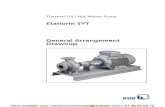 Etanorm SYT General Arrangement Drawings - Motralec · PDF fileThermal Oil / Hot Water Pump Etanorm SYT General Arrangement Drawings   / service-commercial@  / 01.39.97.65.10