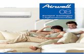 Európai katalógus Légkondicionálás - · PDF file3 Az 1947-ben alapított Airwell 2007-ben ünnepelte alapításának 60. évfordulóját. A cég légkondicionáló rendszerek
