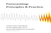 Forecasting: Principles & Practice, Rob J ... - Rob J. Hyndman · PDF file1 Introduction to forecasting 5 ... • Although monthly data available for 10 years, data are aggregated