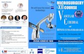 Course Directors MICROSURGERY XII V - Neurocirugianeurocirugiagonzalezllanos.com/microsurgery/wp-content/uploads/... · 30 hours of practical microanastomosis in 5 days The course