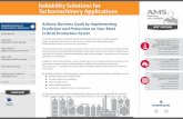 Reliability Solutions for Turbomachinery ApplicationsReliability Solutions for Turbomachinery Applications ... SIL2 SIL3 4+ phase A P P R O V E D ... and plan for efficient ... ·