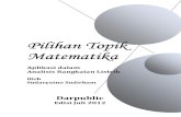Pilihan Topik Matematika A - · PDF fileParabola, Elips, Hiperbola. Lemniskat dan Oval Cassini. Luas Bidang. vi Sudaryatno Sudirham, “ Pilihan Topik Matematika ” Bab 10: Turunan