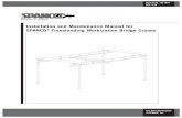 Installation and Maintenance Manual for SPANCO ... · PDF fileInstallation and Maintenance Manual for SPANCO ® Freestanding Workstation Bridge Cranes ... Lindapter Sizing Chart ...