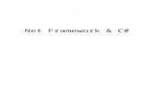 .Net Framework & C# - Enosis Learningenosislearning.com/Tutorials/Net/1.0 NetFramework.docx  · Web viewMicrosoft.Net. 58-.Net Framework & C#. Understanding the .NET Framework ...