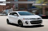 2018 Chevrolet Sonic Catalog - Motorwebspa.motorwebs.com/chevrolet/brochures/chevy_sonic.pdf · TECHNOLOGY INTERNET IN YOUR SONIC. Chevrolet offers OnStar® 4G LTE plus an available