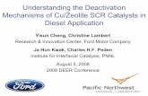 Understanding the Deactivation Mechanisms of …energy.gov/sites/prod/files/2014/03/f8/deer08_cheng.pdf · Understanding the Deactivation Mechanisms of Cu/Zeolite SCR Catalysts in