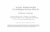 SAP MM/WM Configuration Pack Over-view · PDF fileSAP MM/WM Configuration Pack Over-view ... MM/WM Configuration pack to our existing bestseller packs of ... step-by-step guide this
