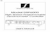 DSP6000 User's Manual -  · PDF fileModel DSP6000 High Speed Programmable Dynamometer Controller User’s Manual. This manual was last revised on: June 21, 2000