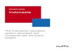 Education system Indonesia - Nuffic · PDF fileIjazah Sekolah Menengah . Atas (SMA) ... In 1994, compulsory education was extended to 9 years: ... Education system Indonesia