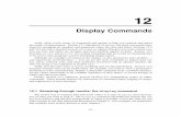 Display Commands - AMPL · PDF file220. DISPLAY COMMANDS CHAPTER 12. As we will describe in more detail in Section 12.7, it is possible to capture the output of displaycommands in