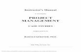 PROJECT MANAGEMENT - TEST BANK · PDF fileApache Metals, Inc. Haller Speciality Manufacturing An International Project Manager’s Day (B) Case Study An International Project Manager’s