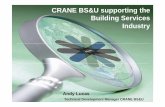 CRANE BS&U supporting the Building Services · PDF fileCRANE BS&U supporting the Building Services Industry. 2 ... •CIBSE •SoHPE •BSRIA •CSA. Andy Lucas 6 Technical Development